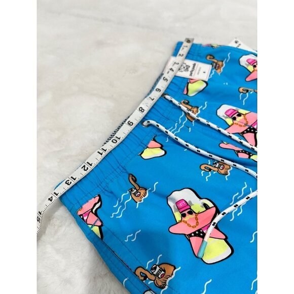 New Party Pants Size XS SUPER STAR PARTY STARTER SHORT - NEON BLUE - Picture 4 of 12